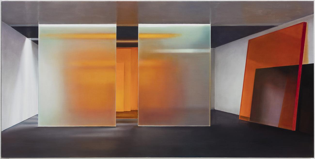 Between presence and metaphor, 90 x 180 cm, Private collection