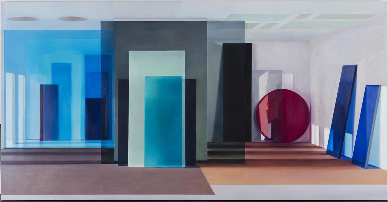 Space without a place I, 200 x 400 cm, Trapholt Kunstmuseum