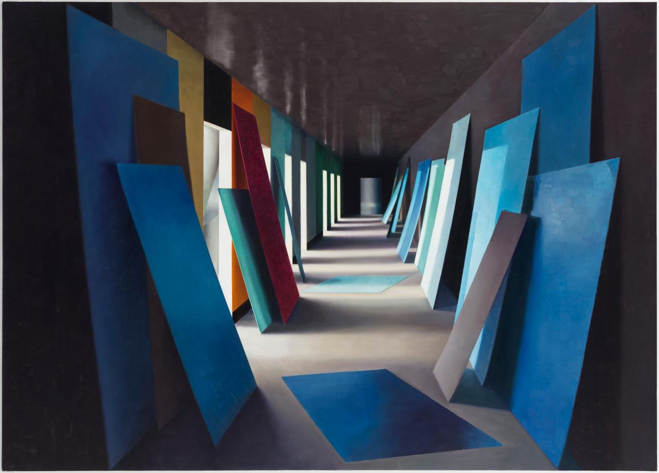 Building up a passage, 180 x 250 cm, Private collection