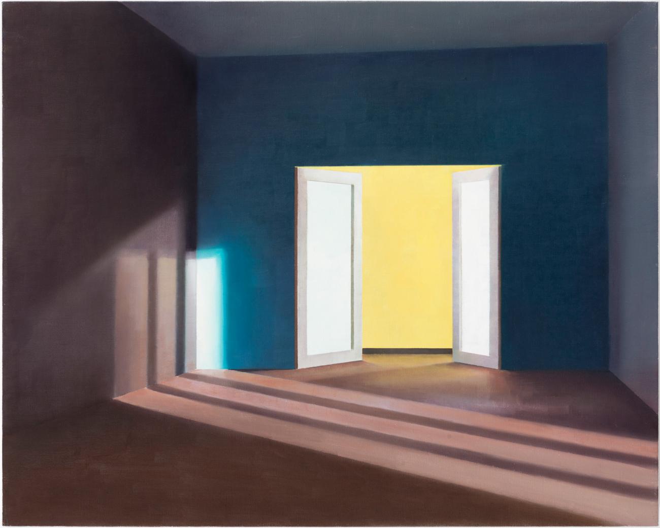 A view to the yellow passage, 60 x 75 cm, Private collection