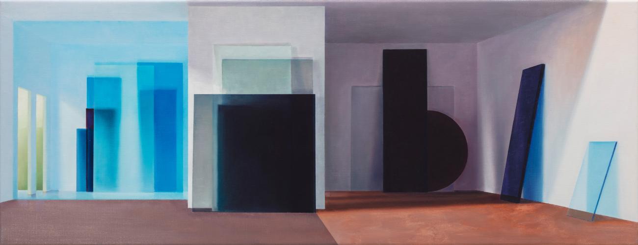 Enchanting close to nothing, 50x130 cm, Private collection