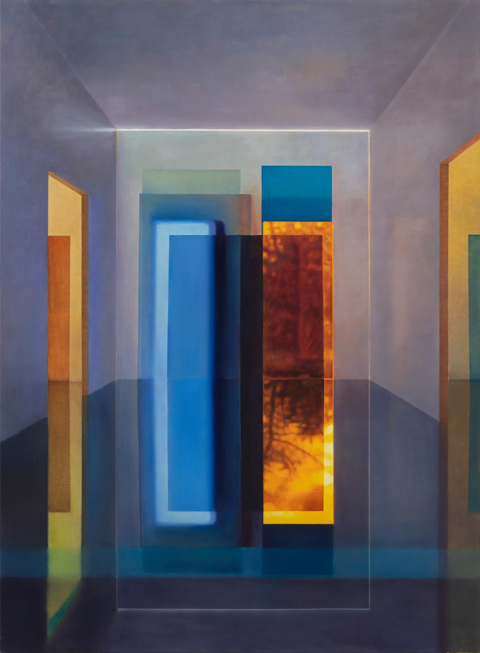 Still water runs deep, 205x150 cm, Private collection