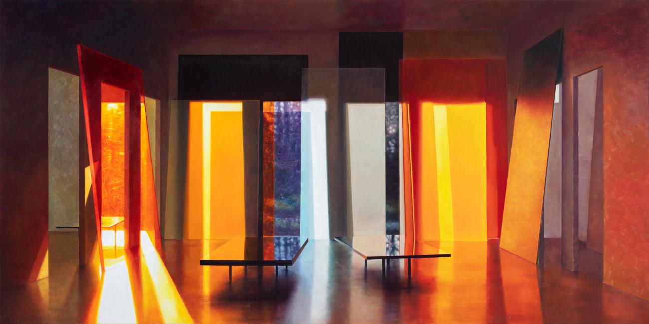 In the same Dark, or in another not yet imagined, 200 x 400 cm. Photo: Anders Sune Berg