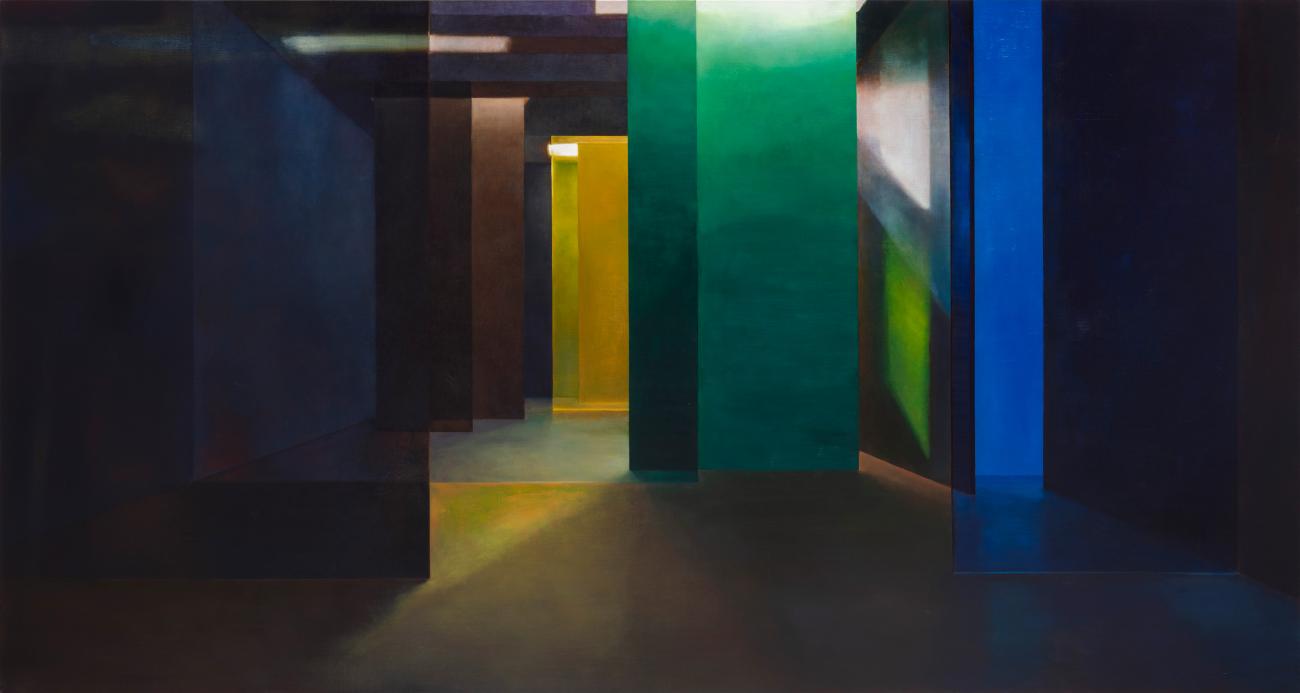 In timelessness there is no room for remembrance, 135 x 250 cm. Photo: Anders Sune Berg