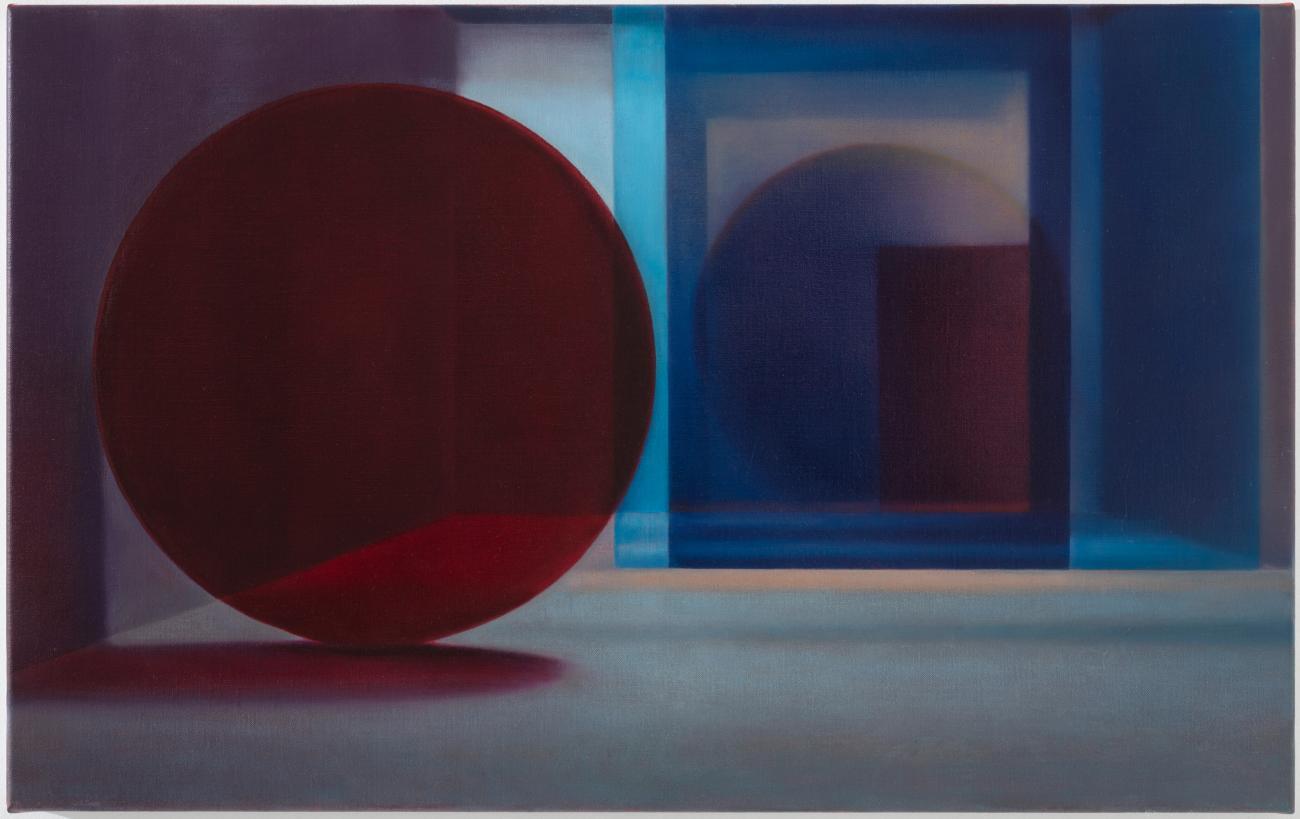Red Circle, 50 x 75 cm. Photo: Anders Sune Berg