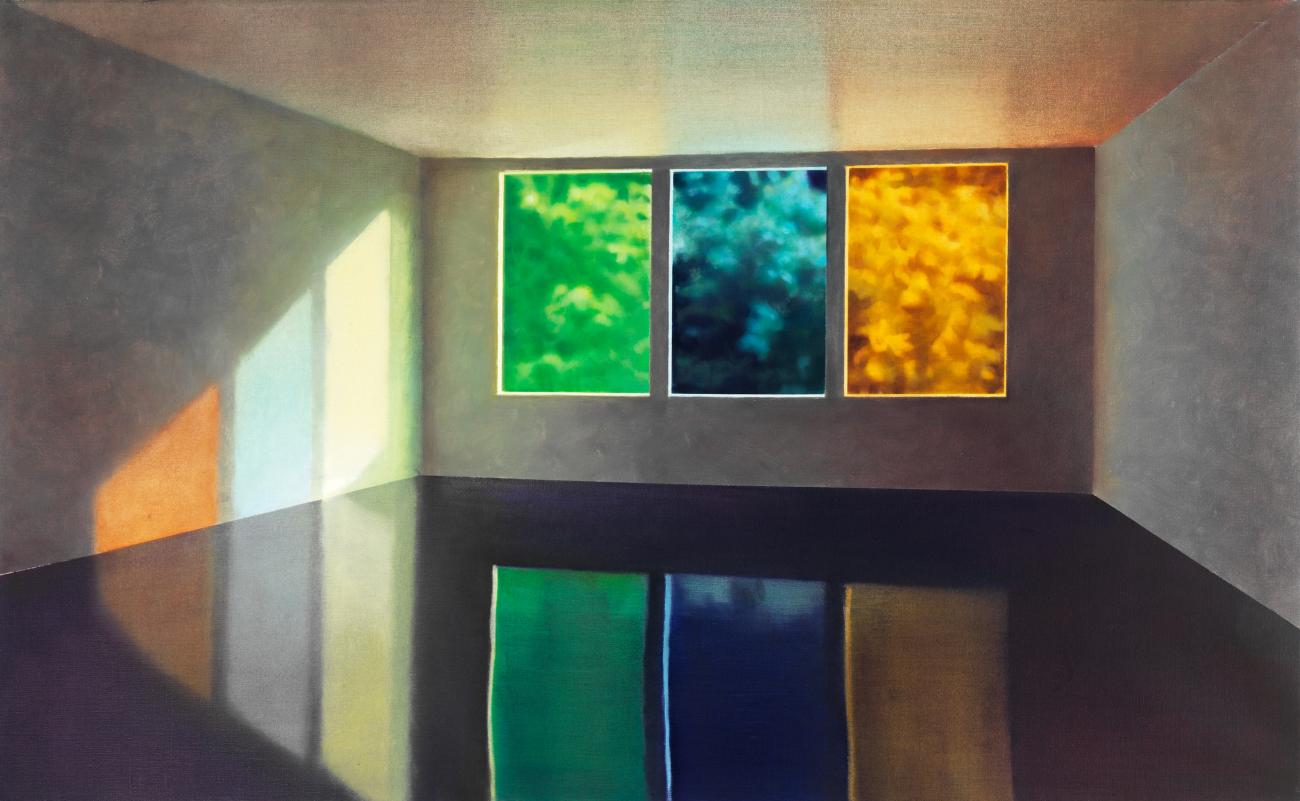 Untitled #1, 80 x 130 cm, Private collection