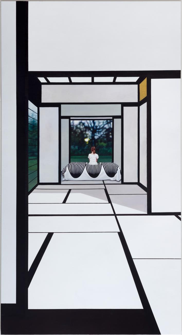 Katsura Vertical, 260 x 140 cm, Private collection