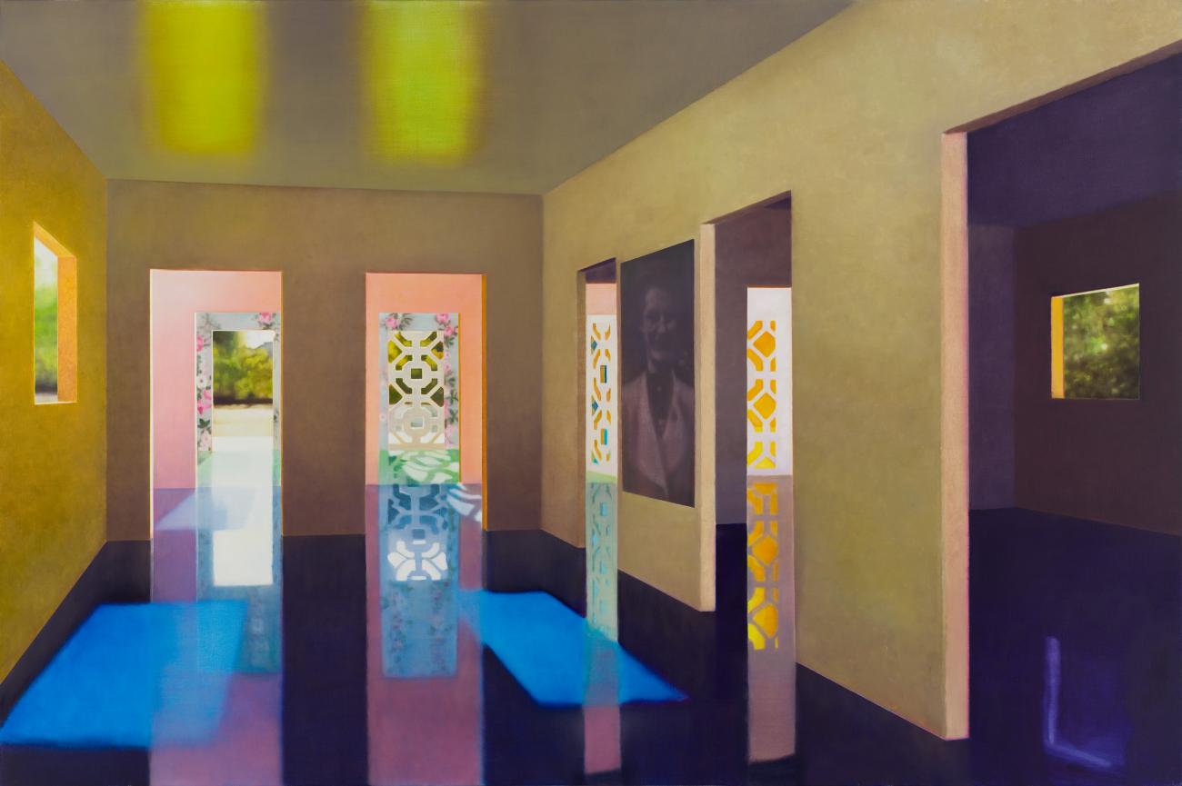 House of Night and Day II, 200 x 300 cm, Private collection