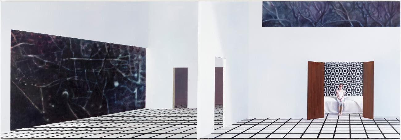 Forest of threads, 90 x 260 cm, Kunsten