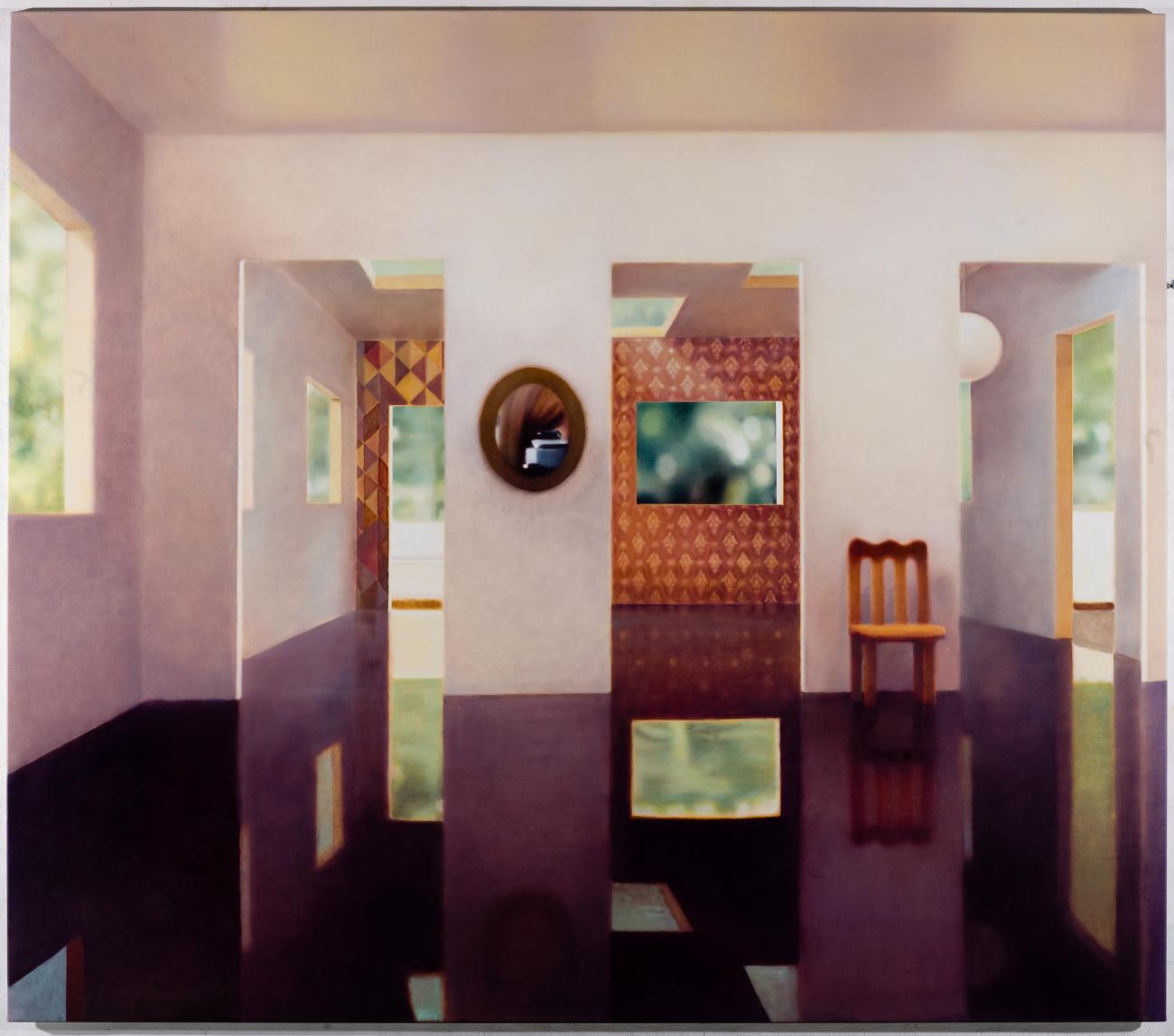 Reflektionernes rum, 200 x 230 cm