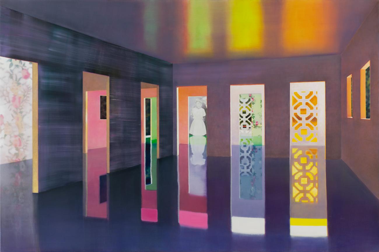 House of Night and Day I, 200x 300 cm, Private collection