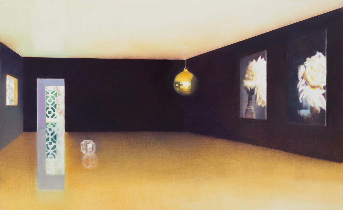 House of Past and Future II, 80 x 130 cm, Private collection