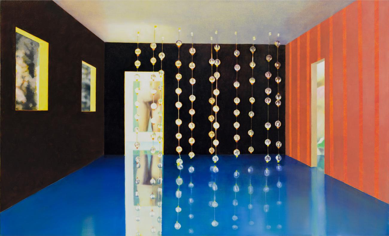 House of Rain, 120 x 180 cm, Private collection