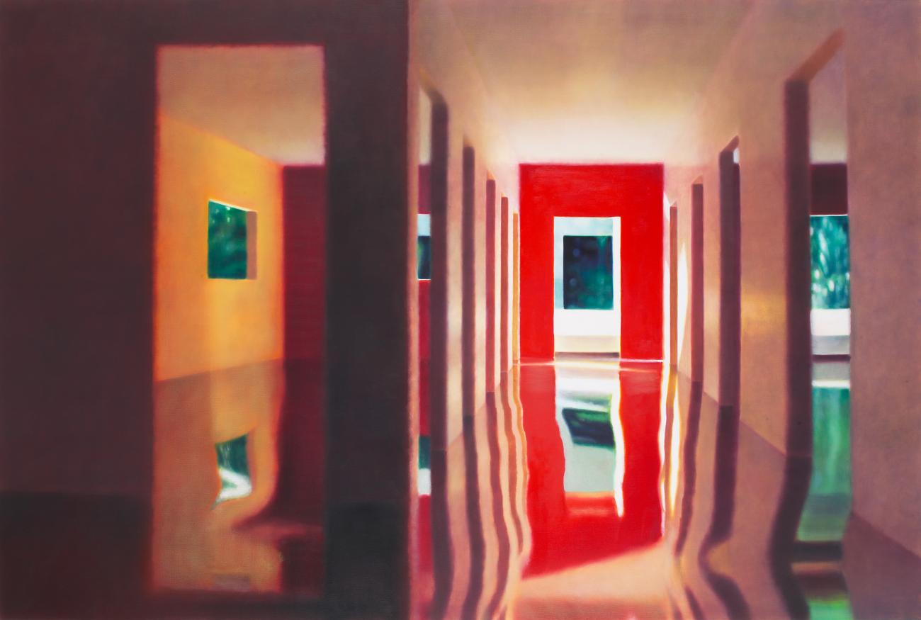 Then Suddenly Another Room, 135 x 185 cm, Tønder Bank A/S