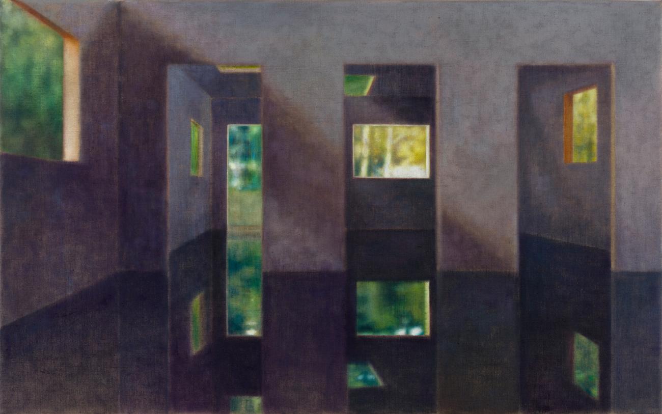 Passage, Ravlys, 2020, 50 x 80 cm