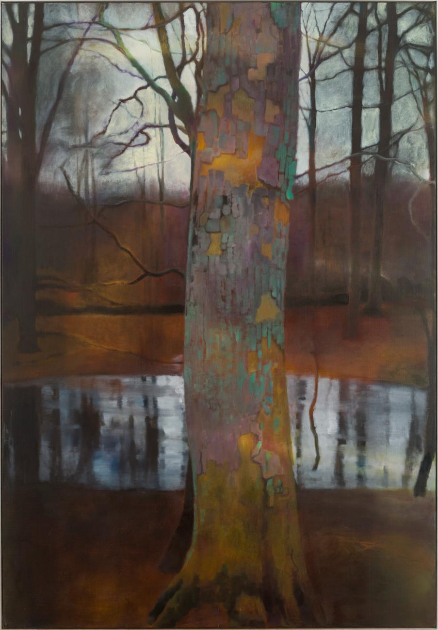 Trådskov I, 2020, 180 x 125 cm