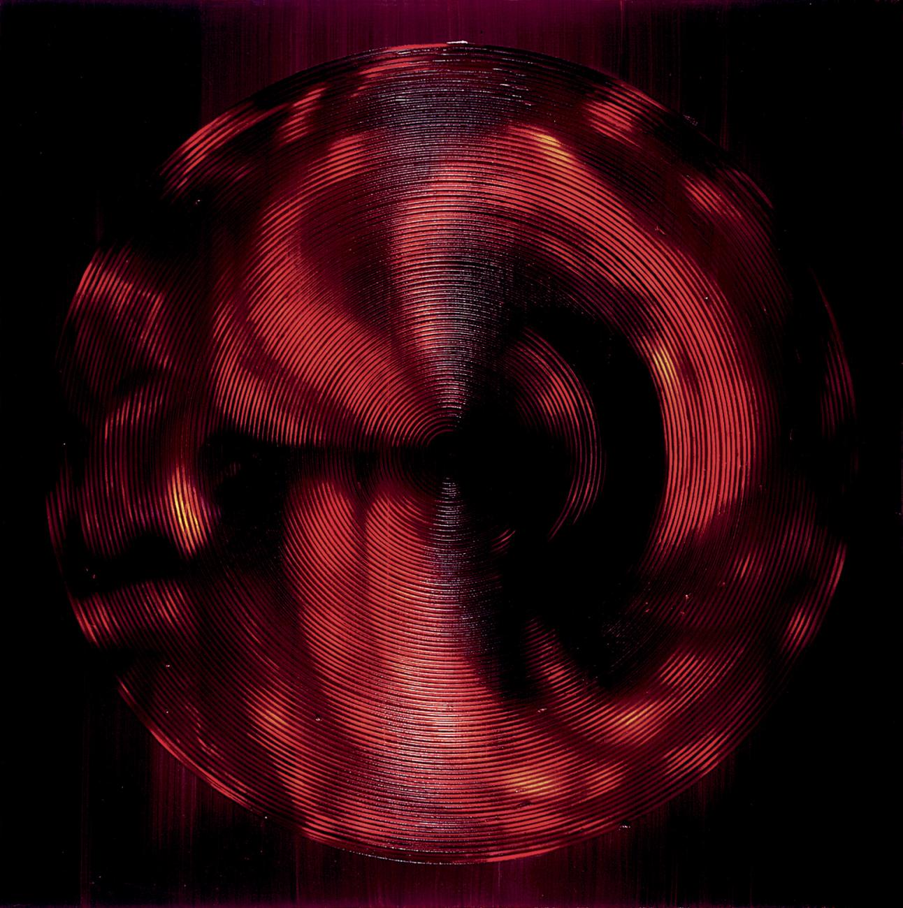 Flowers and circles I, 1999, 180 x 180 cm, oil on canvas