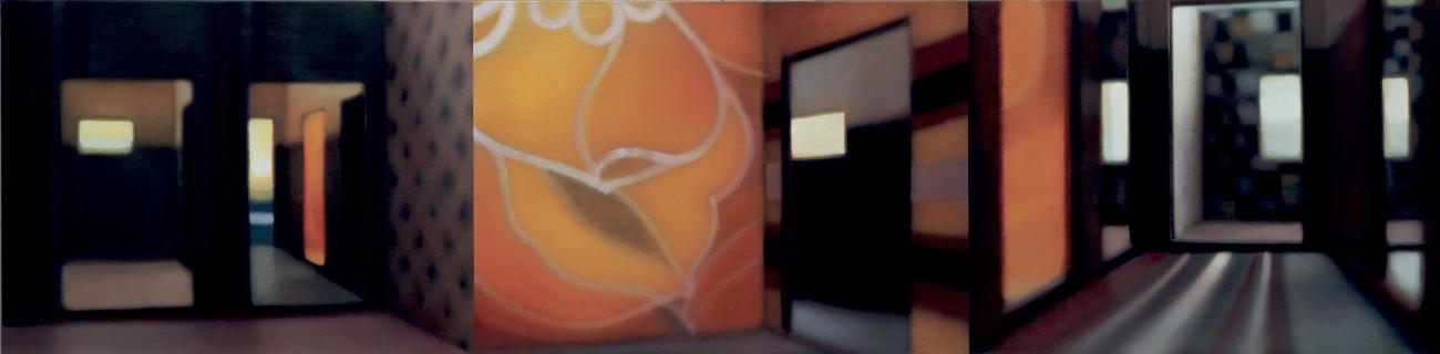 Untitled, 50 x 200 cm, private collection.