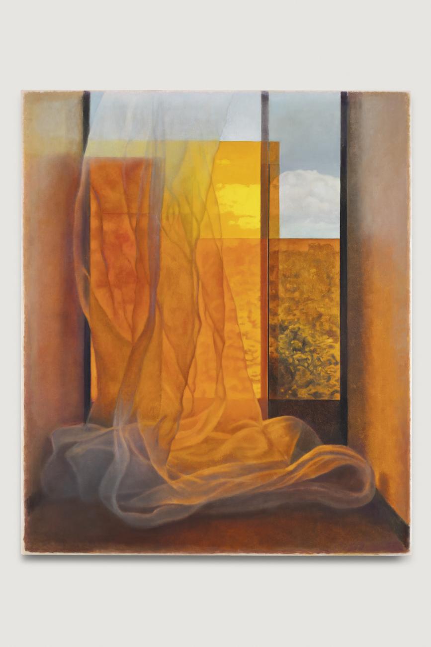 Yellow Cloud, 2024, oil on Canvas, Private Collectio