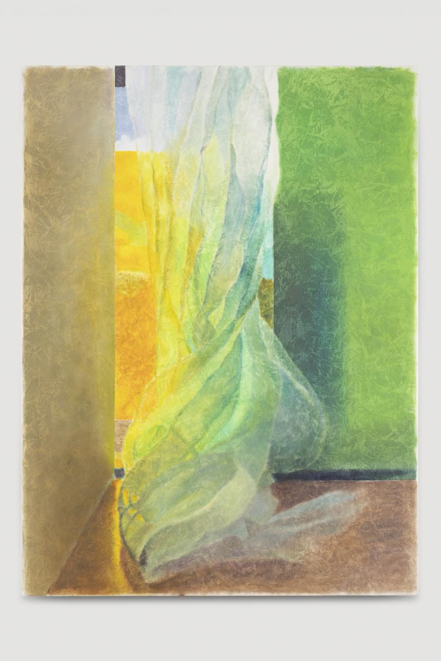 Twist, 2024, oil on Canvas, 180x135cm.